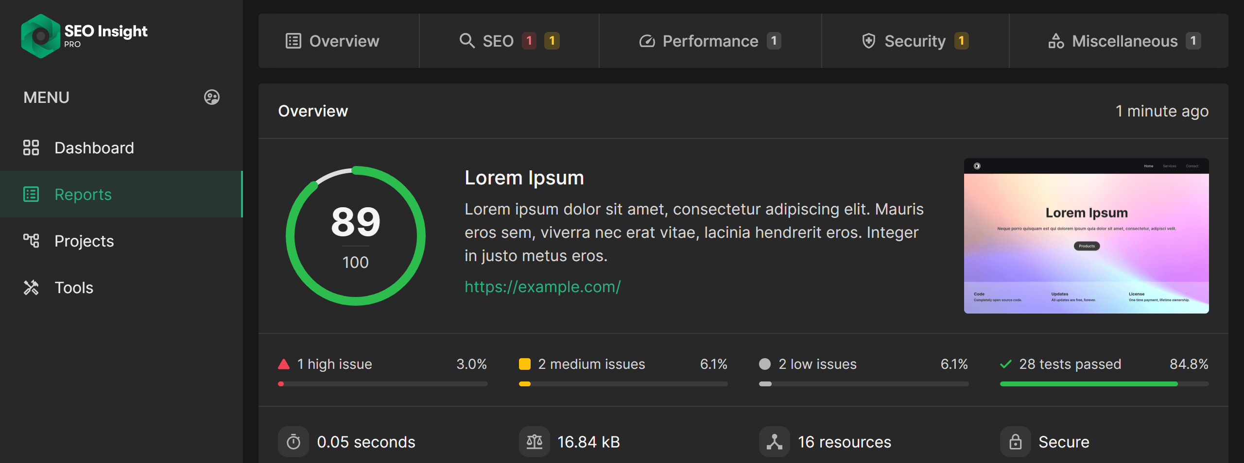 SEO Insight PRO